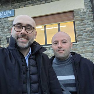 Il presidente della Provincia Luca Robaldo con il sindaco di Castelletto Uzzone Gabriele Molinari Il presidente della Provincia Luca Robaldo con il sindaco di Castelletto Uzzone Gabriele Molinari