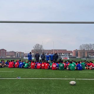 Gli allenamenti dell'Alba Rugby