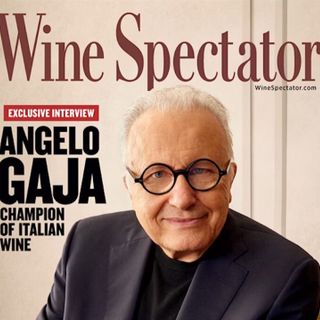 La copertina di "Wine Spectator" di aprile 2024