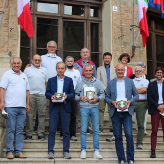 Bra, ricevuto in Comune il pluripremiato atleta Unvs Alessandro Marengo