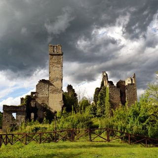 Il castello di Gorzegno (foto di Giordano Berti)