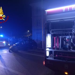 La scena dell'incidente