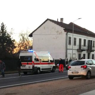I soccorsi alla tredicenne investita