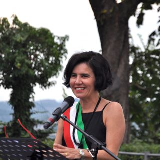 Il sindaco di Verduno Marta Giovannini