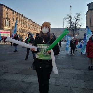La protesta degli infermieri a Torino: &quot;Trattati come figli di un Dio minore&quot;