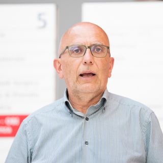 Il dottor Massimo Veglio, al suo secondo mandato come direttore generale dell'Asl Cn2 (foto Barbara Guazzone)