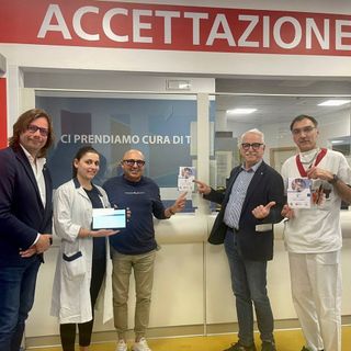 Un tablet per le persone sorde al pronto soccorso dell'ospedale di Verduno