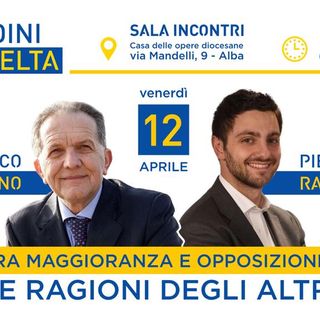 La locandina di presentazione della serata