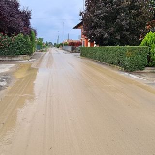 Strada Osteria: danni da allagamento dopo un forte temporale