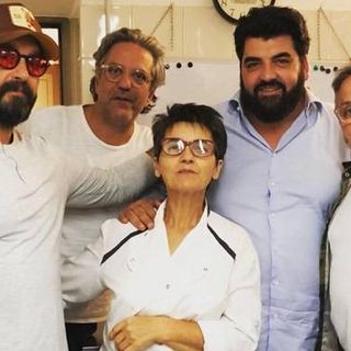 Elide Mollo con i giudici di Masterchef Elide Mollo con i giudici di Masterchef