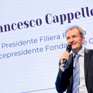Francesco Cappello, presidente di Filiera Futura e vicepresidente di Fondazione CRC