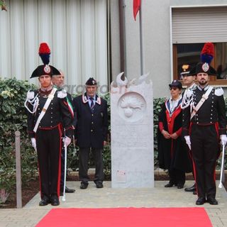 Villanova Mondovì dedica una stele all'Arma dei Carabinieri [FOTOGALLERY]