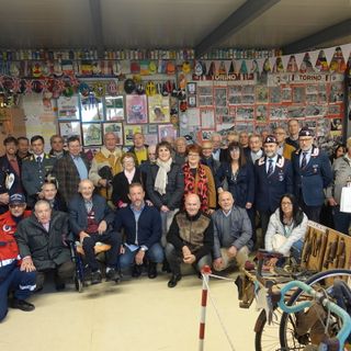 Alcuni momenti della festa sociale del Museo della Bicicletta di Bra - Foto Stefano Tibaldi