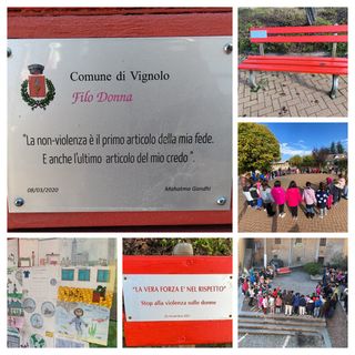 Omaggio a Giulia Cecchettin, tra silenzi e parole d’amore, degli studenti dell'Istituto Comprensivo di Cervasca