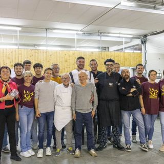 Riccardo Lubatti al centro