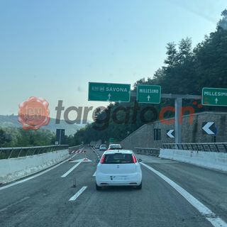 Chiusura temporanea sull'A6 tra Millesimo e Altare per il varo della trave sul viadotto San Bernardo
