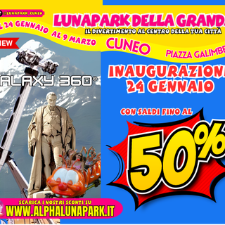 Luna Park della Granda: Divertimento e Offerte Speciali a Cuneo dal 24 Gennaio al 9 Marzo!