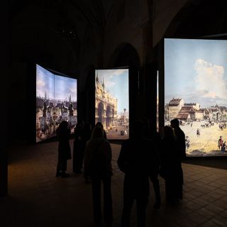 Gli alunni della scuola dell'infanzia di Torre in gita a Cuneo per la mostra di Canaletto, Van Vittel e Bellotto Gli alunni della scuola dell'infanzia di Torre in gita a Cuneo per la mostra di Canaletto, Van Vittel e Bellotto