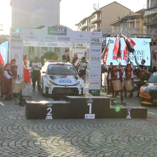 La scorsa edizione del Rally Regione Piemonte ad Alba