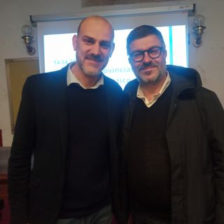 Il passaggio delle consegne tra Mauro Calderoni e Davide Sannazzaro