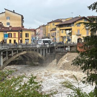L'Ellero questa mattina