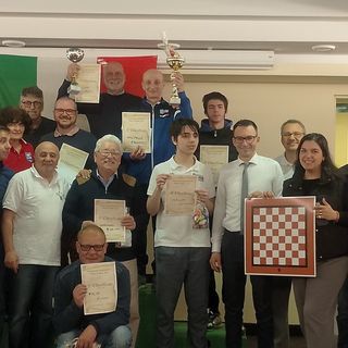 Francesco Militello Campione Regionale di Dama. Trionfa a Fossano su Claudio Tabor e Melk Gharsalli