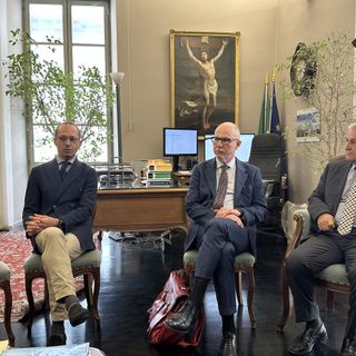 Da sinistra a destra: il presidente Paolo Demarchi, Alessandro Ferrero presidente COA, Edoardo Barelli Innocenti, presidente CdA di Torino Da sinistra a destra: il presidente Paolo Demarchi, Alessandro Ferrero presidente COA, Edoardo Barelli Innocenti, presidente CdA di Torino