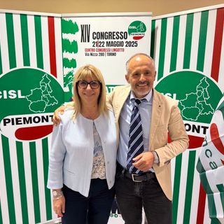 Luca Caretti confermato alla guida della Cisl Piemonte Luca Caretti confermato alla guida della Cisl Piemonte