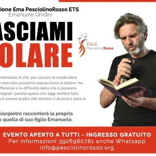 A Tarantasca un incontro con il fondatore della Fondazione Ema Pesciolinorosso ETS