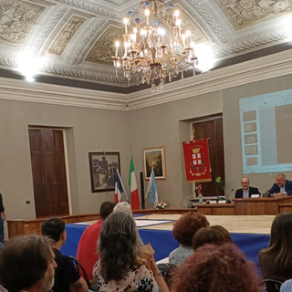 La presentazione delle mappe dell'archivio storico