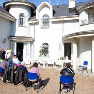 La "Casa Azzurra" sede dell'associazione Diapsi (Difesa ammalati psichici)