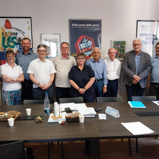 Il Presidente Nazionale del Patronato Acli Paolo Ricotti in visita alle Acli provinciali cuneesi