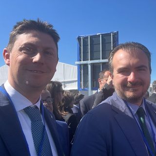 Paolo Demarchi con RIccardo Molinari