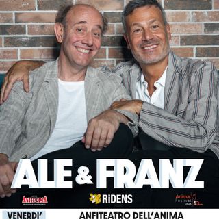 All'Anima Festival di Cervere una serata tutta da ridere con i comici Ale &amp; Franz