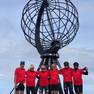 L'arrivo a Capo Nord