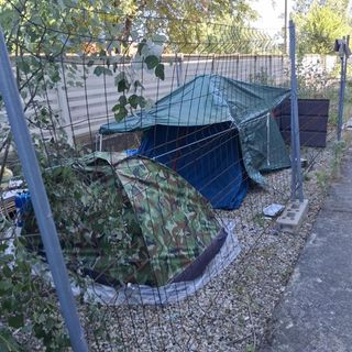 Il cortile interno struttura di via San Rocco