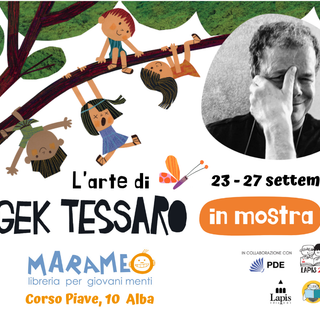 Ad Alba l'arte di Gek Tessaro in mostra