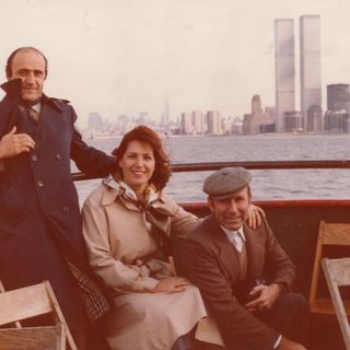 In foto da sx Battista Chionetti, Rita Berrino e Pino Boglione, braidesi a New York nel 1979