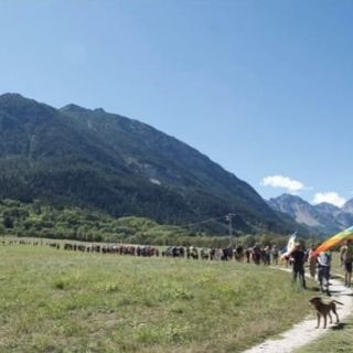 A Dronero prosegue la marcia “Val Maira per Gaza”