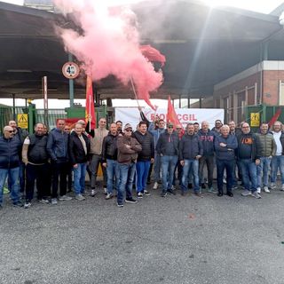 Un momento del presidio dello scorso 16 ottobre