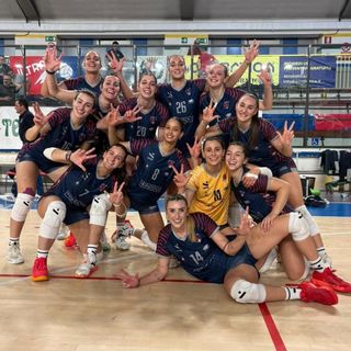 Le pumine festeggiano li tre punti conquistati ad Alessandria