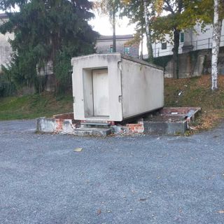 Garessio, al via alla rimozione del modulo d'emergenza donato dopo l'alluvione del '94