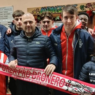 I giovani talenti della Pro Dronero in visita agli anziani della struttura De Lellis I giovani talenti della Pro Dronero in visita agli anziani della struttura De Lellis