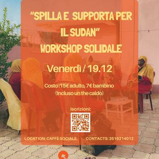 Spilla & Supporta: a Mondovì un workshop creativo per sostenere la popolazione del Sudan Spilla & Supporta: a Mondovì un workshop creativo per sostenere la popolazione del Sudan