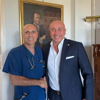 Da sinistra, Lauria e Tranchida