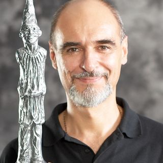 Fulvio Fiori con il Premio Troisi