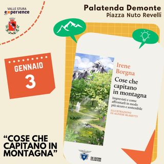A Demonte un dialogo sulla montagna: Irene Borgna e le guide di Valle Stura Experience al Palatenda