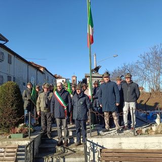 San Biagio Mondovì: il gruppo alpini celebra i caduti e i dispersi in guerra