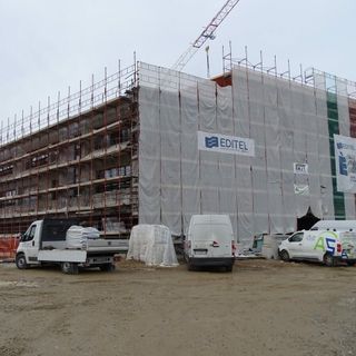 Sopralluogo al cantiere del nuovo Istituto “Sebastiano Grandis” di Cuneo Sopralluogo al cantiere del nuovo Istituto “Sebastiano Grandis” di Cuneo