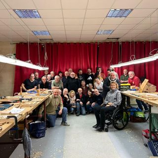 Ampia partecipazione al corso di scultura su legno a Niella Tanaro